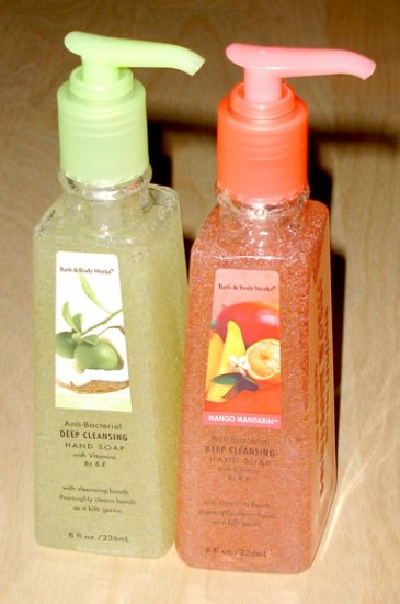 bath and body works hand soap (set of 2)