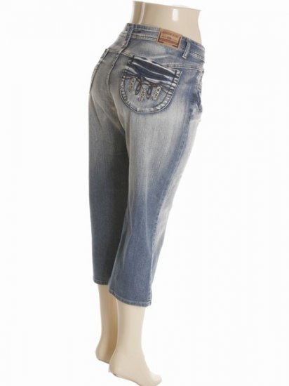 Wholesale Plus Size Jeans Capri