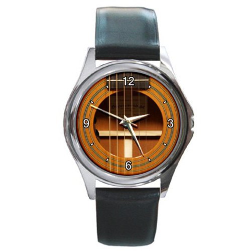 Soundhole Stonebridge OMS-22-CM Round Guitar Style Round Metal Watch