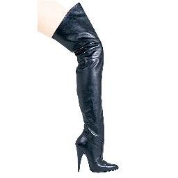8868, Pig Leather Thigh High Boots in Size 11 (US)