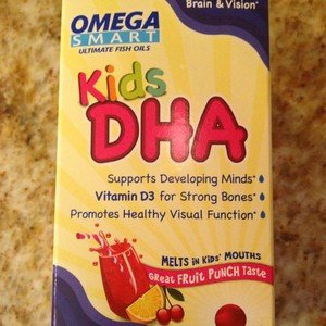 Omega Smart Kids DHA Ultimate Fish Oil 60 Chewable Softgels Fruit Punch-New!