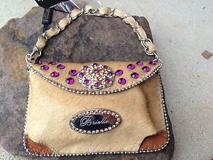 CELL PHONE PURSE~BLING~ MADE WITH THE FINEST GENUINE LEATHER~NWT~BEAUTIFUL