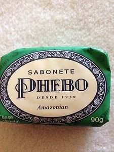 Brazilian SOAP~PHEBO Amazonian SOAPPHEBO BAR SOAP~from Brazil~BRAND NEW!