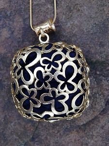 Turkish Jewelry Silk Necklace~dipped in Buttery 24k Gold~ Unique Nwt From Turkey