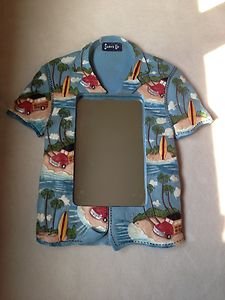 Beach Hawaiian Shirt~mirrior shaped as a shirt-beach Decor Very Cute!!!
