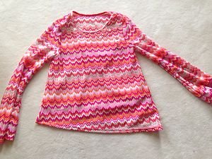 Justice Shirt W/ Built In TANK TOP~Girls Size 16 really CUTE~NWT~light WEIGHT!!