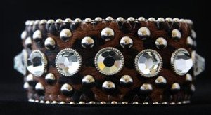 Leopard Print Cuff Wide~ Genuine Leather Hair on Hide NEW w TAG! Gorgeous!!