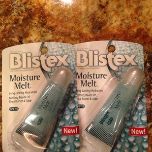 BLISTEX Moisture Melt~LOT OF 2~ Protectant Sunscreen SPF15 NEW factory sealed!