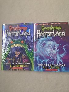 Lot Of 2 Goosebump Books!!