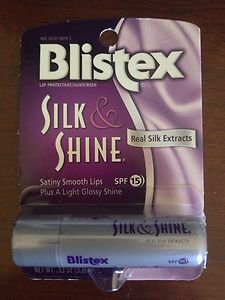 Blistex Silk & Shine Lip Protectant and Sunscreen, SPF 15~FACTORY SEALED!!