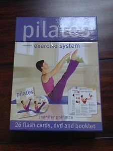 PILATES DVD~~~Simply Pilates Jennifer Pohlman - DVD + 26 Flash Cards~NEW!!!