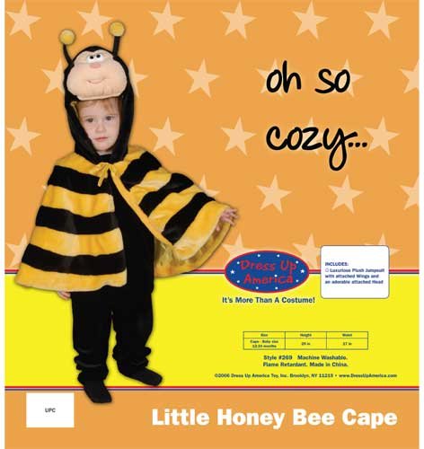 LITTLE HONEY BEE COSTUME BY DRESS UP AMERICA - INFANT