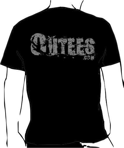 Black Outees S-XL Large Back Logo Design Inside-Out