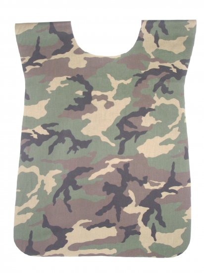 School Paint Smock - Handmade Camo Army Art Craft Preschool Apron