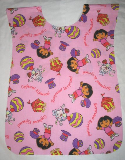 Dora Explorer Circus School Preschool Kids Paint Smock Apron Childs Childrens