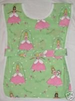 Princess School Preschool Childs Girls Paint Art Smock Apron Kids Childrens