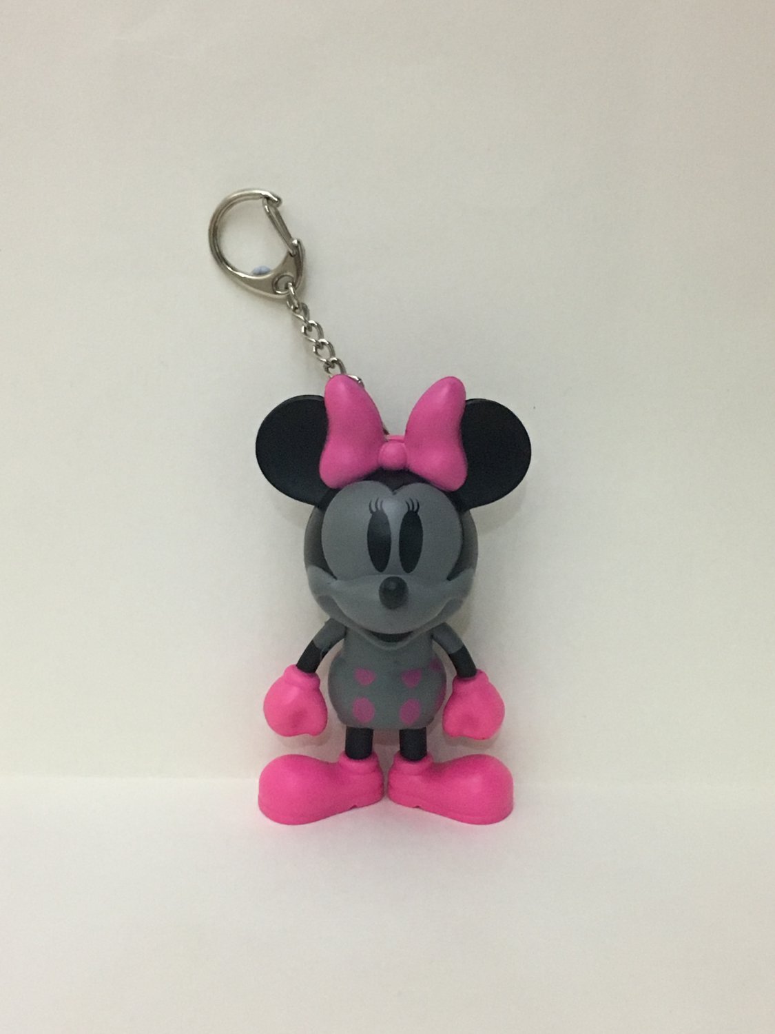 7-11 HK Disney 90th Mickey Mouse and Friends Black Minnie Keychain