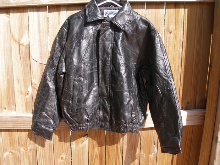 Leather Jacket Mens Meduim