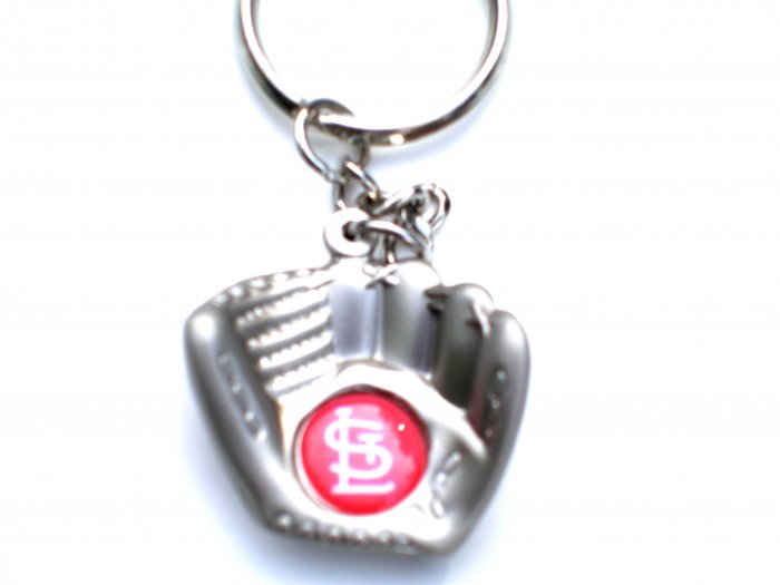 St Louis Cardinals Glove Keychain