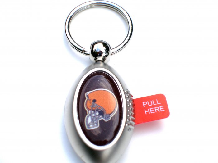 Cleveland Browns Football Flashlight Keychain