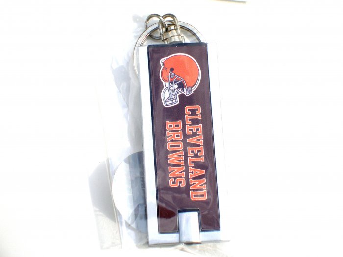Cleveland Browns slim LED Flashlight Keychain