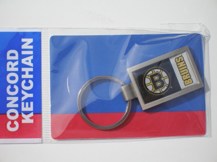 Boston Bruins Curved Keychain