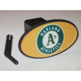 Oakland Athletics Plastic Trailer Hitch Cover