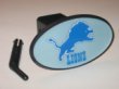 Detroit Lions Plastic Trailer Hitch Cover