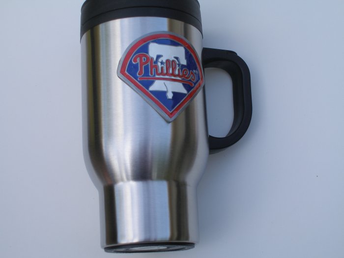 Philadelphia Phillies Stainless Steel Travel Mug