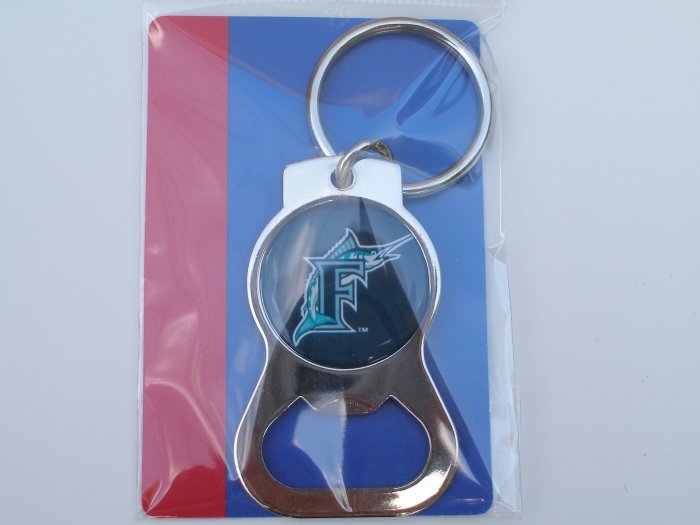 Florida Marlins Bottleopener Keychain
