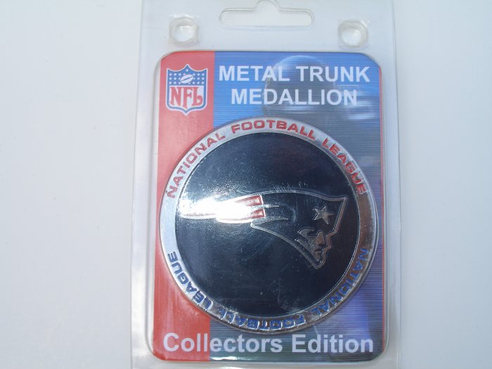 New England Patriots Metal Trunk Medallion