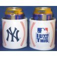New York Yankees Leather Can Holder