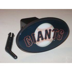 San Francisco Giants Plastic Trailer Hitch Cover