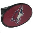 Phoenix Coyotes Plastic Trailer Hitch Cover