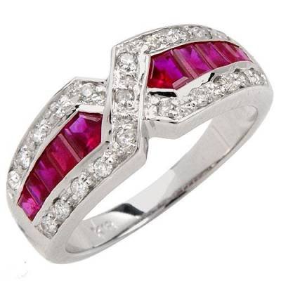 2.26 Carat Ruby & Diamond Ring