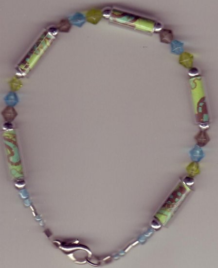 Paper Bead Bracelets