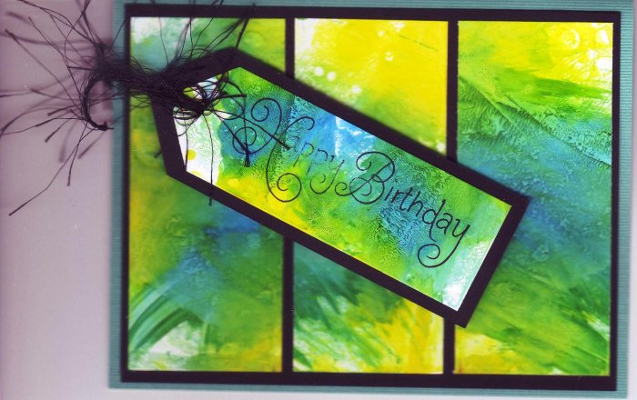 At the Beach Birthday Card