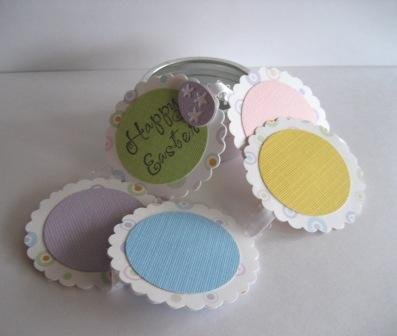 Easter Scrapbook in a Tin