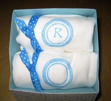 Custom Monogram Onesie - The Joana
