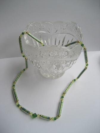 Little Bit of Luck Paper Necklace