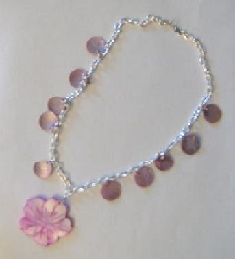 Flower Seashell Necklace