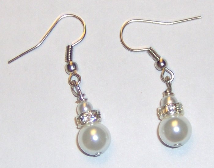 Pearl earrings