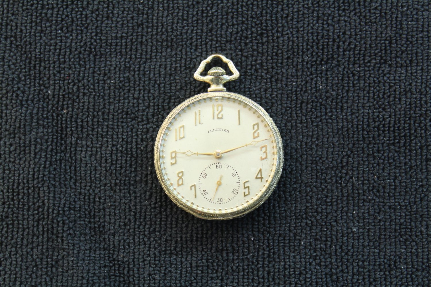 Illinois Watch Co. 17 jewel, 12 size, 1923 “The Autocrat” Pocket Watch
