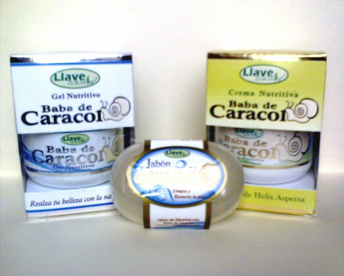 Pack Baba de Caracol (Crema + Gel + Jabon)
