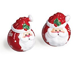 Ho Ho Ho Santa - Salt & Pepper Shakers
