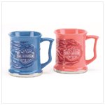 Harley Davidson Flame Logo Mug Duo