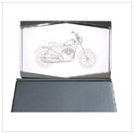 Lighted Motorcycle Cube