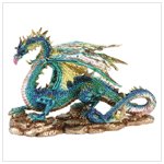 Dragon On Rock