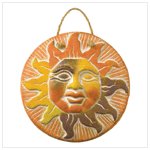 Sun Face Plaque