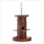 Hollow Log Birdhouse